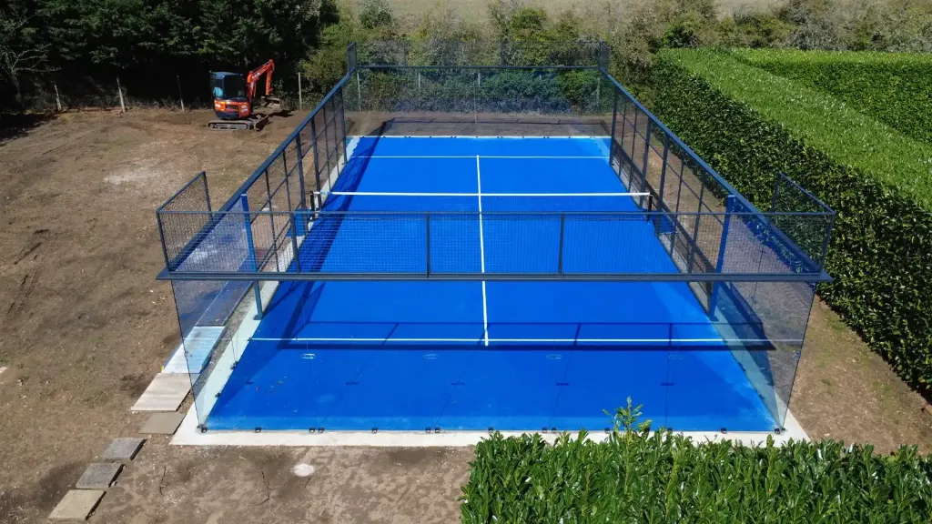 Padel court at Private Residential Build, Surrey