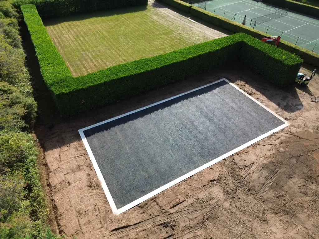 Padel court at Private Residential Build, Surrey (2)