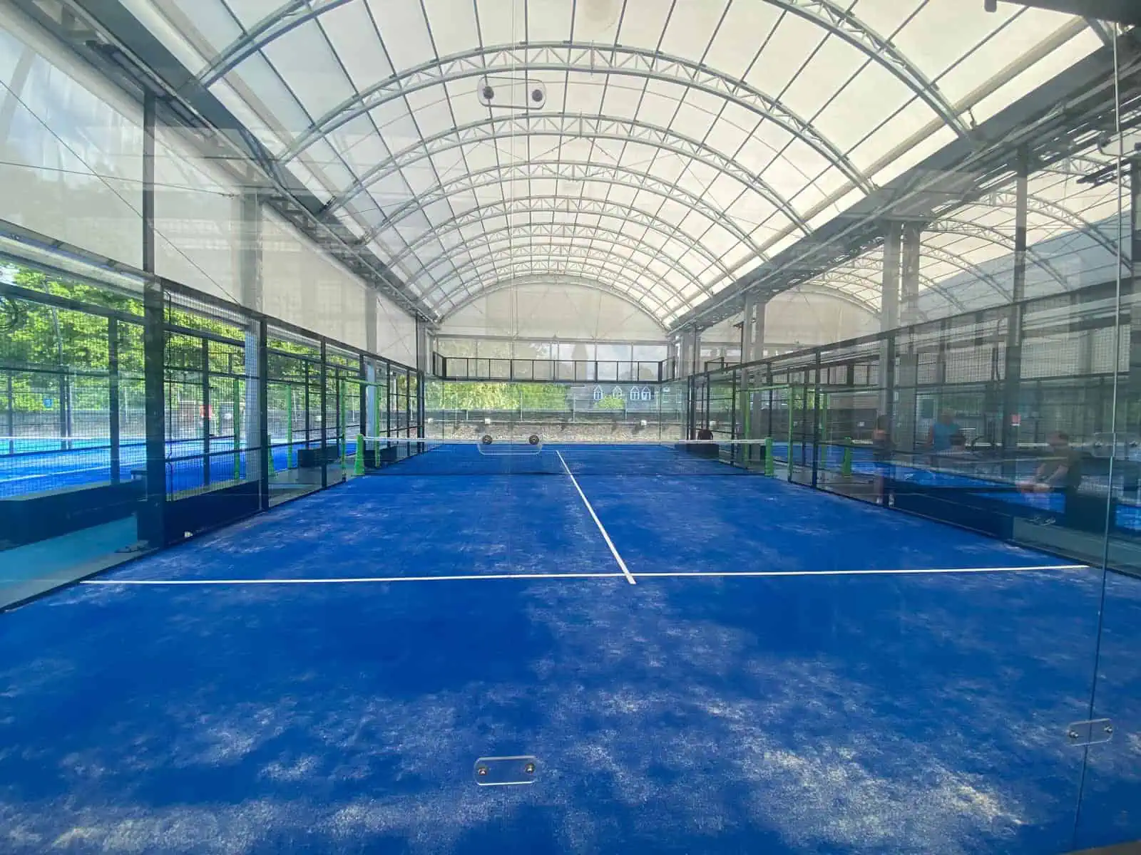 St albans padel court construction